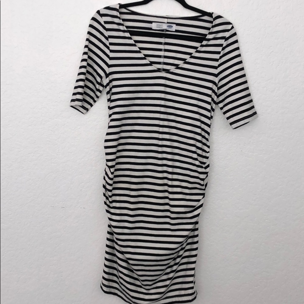 MATERNITY OLD NAVY BODYCON DRESS  SZ S Petite